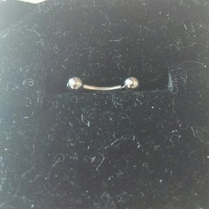 Neometal Curved Barbell, nwot 1/4" 16g