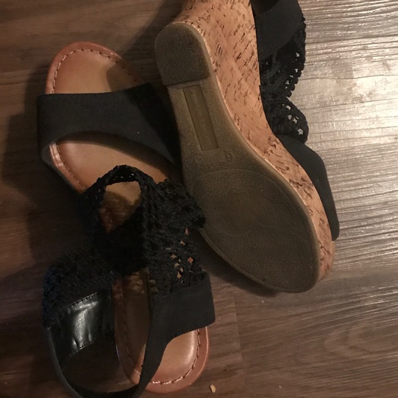 Seychelles wedge black shoes - Picture 3 of 4