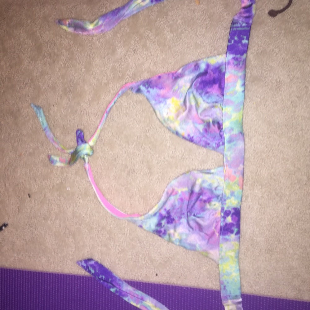 Victoria's Secret tie dye bikini top