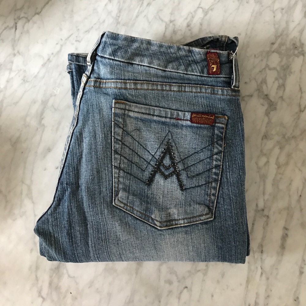 7 For All Mankind "A" Pocket Sz. 30