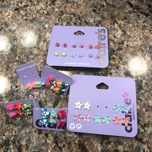 20 pairs of Claire's Earrings - Never Worn
