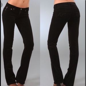 The Stevie slim straight size 26 black corduroy The Stevie slim straight size 26 black corduroy