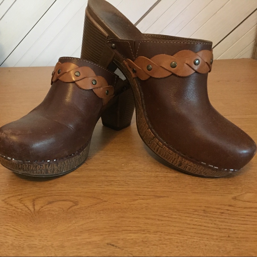 Dansko high heel mule clog size 39