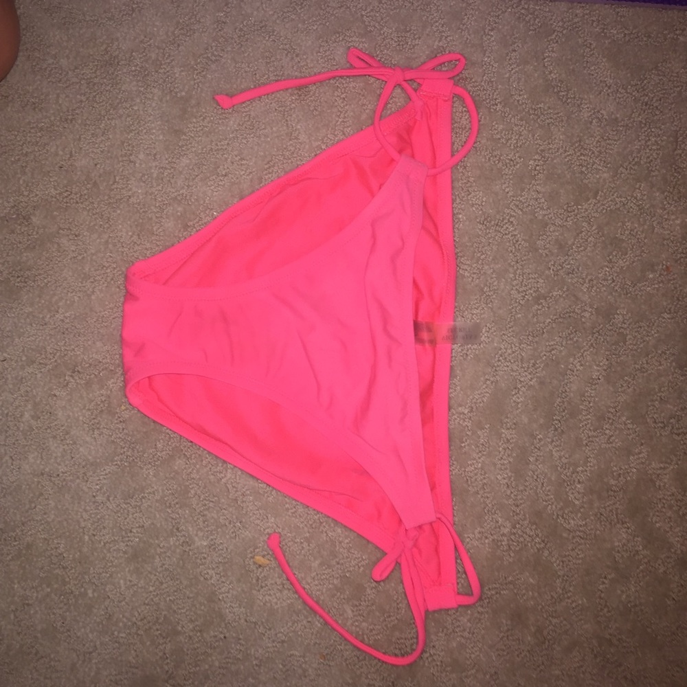 Victoria's Secret double string pink bikini bottom