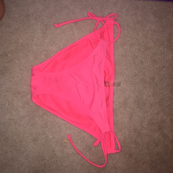 Victoria's Secret double string pink bikini bottom - Picture 1 of 2