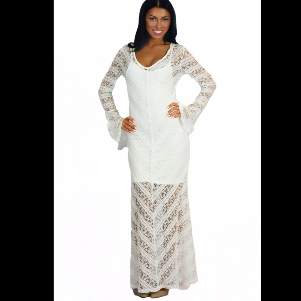 MinkPink Too Little Too Late Maxi Dress