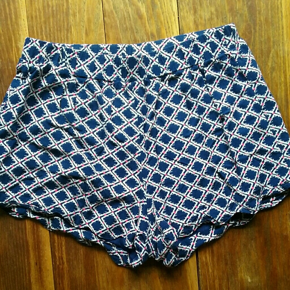 Soft, cute blue shorts