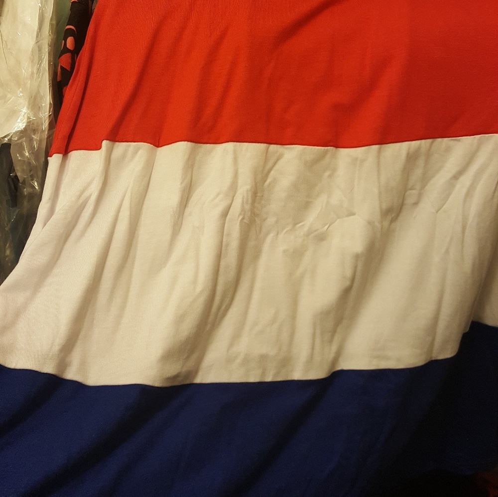 Lularoe XL Patriotic Azure