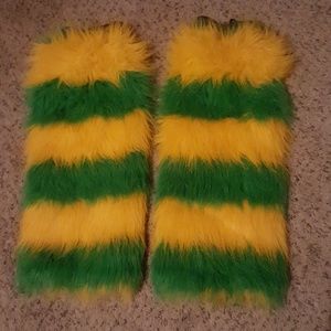 Green bay packers leg warmers