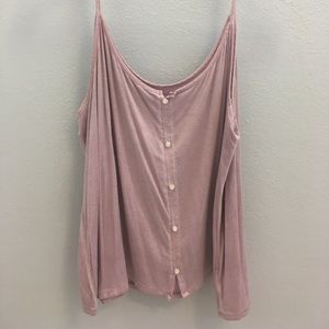 American Eagle Soft & sexy button up tank
