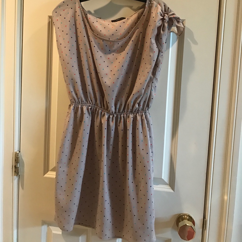 Cute, casual polka dot dress