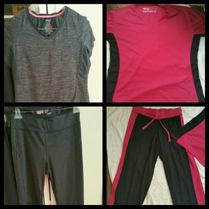 Two work out suit Danskin work out xl LG outfit