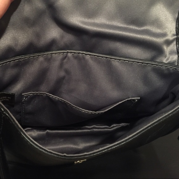 COACH - Black Leather Crossbody - Picture 5 of 6