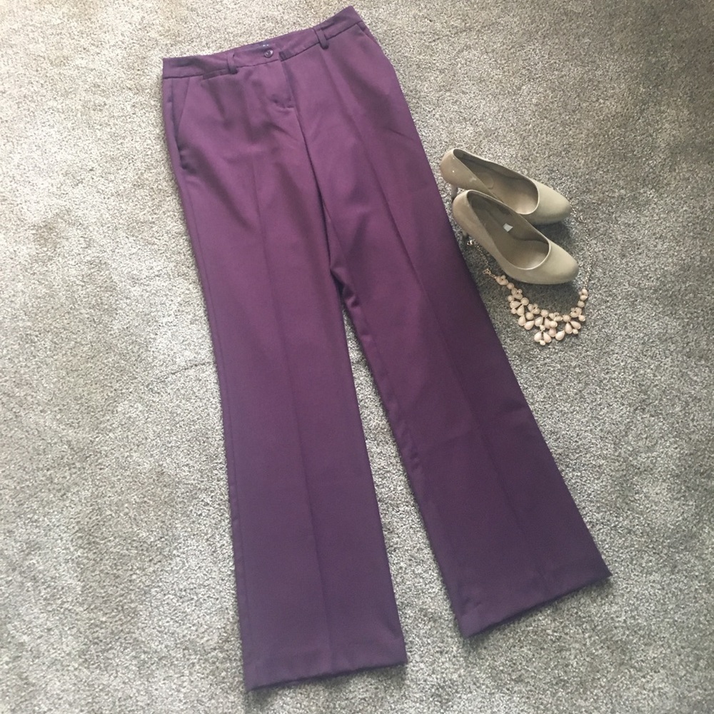 Plum colored pants