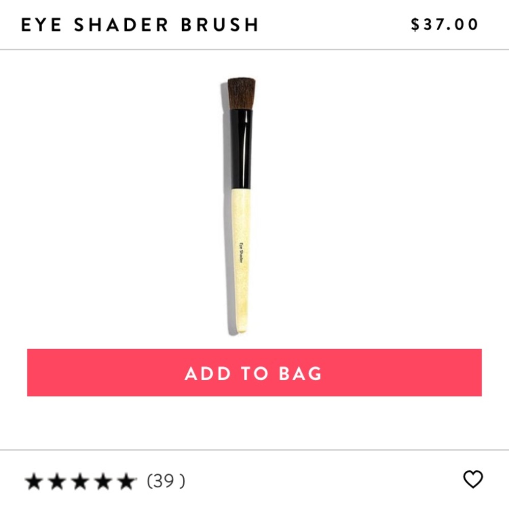 BRANDNEW UNOPENED BOBBI BROWN EYE SHADER BRUSH