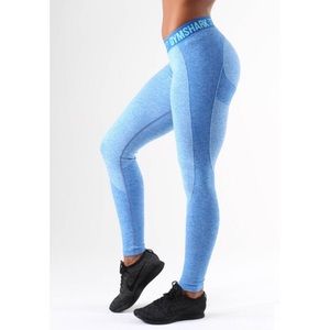 Gymshark Flex Legging Blueberry Marl Marine Blue S