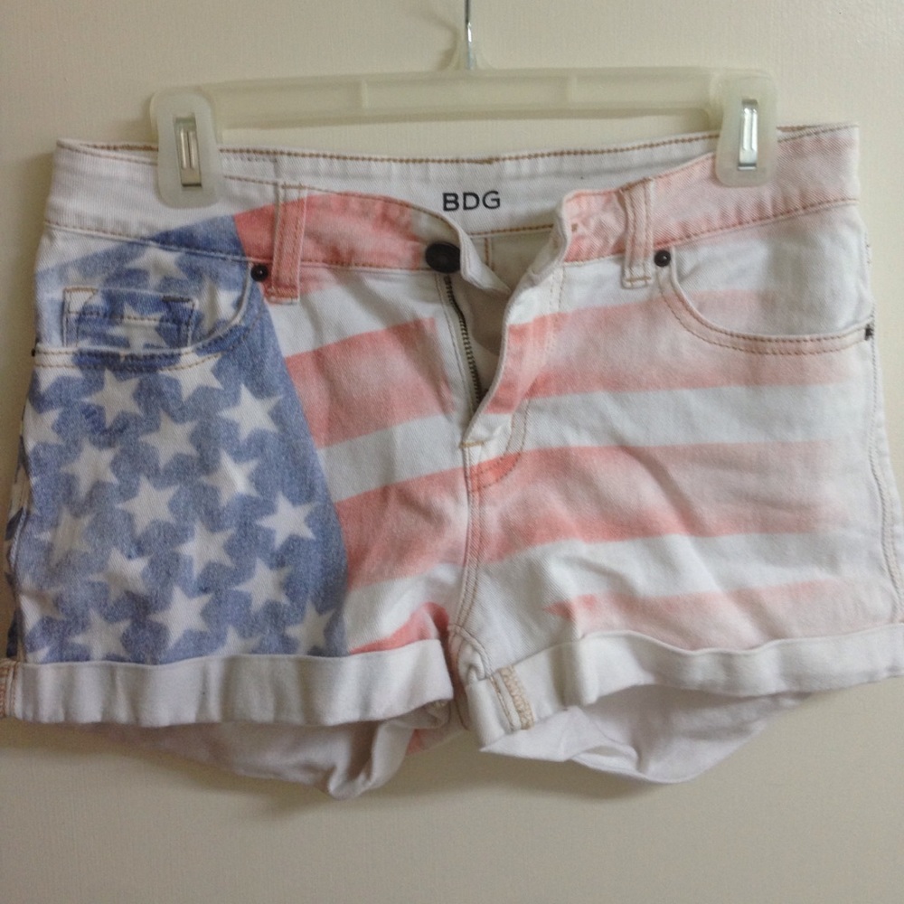American flag shorts