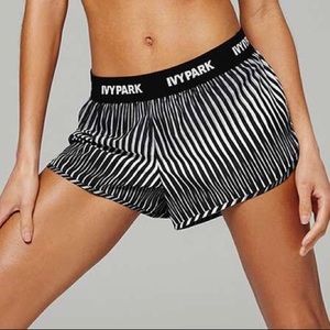 Ivy Park Graphic Running Shorts NWT