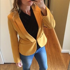 Mustard Yellow Blazer