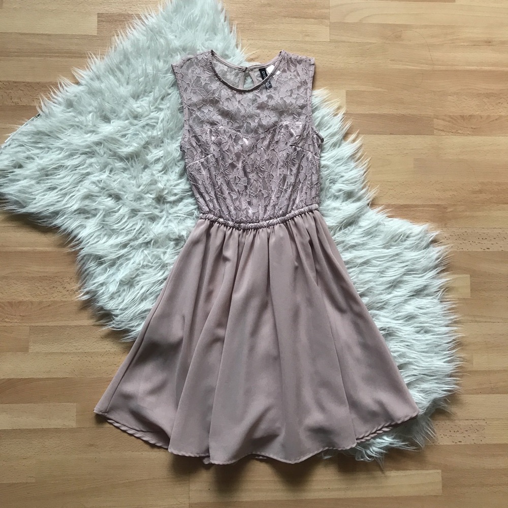 Blush pink dress