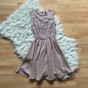 Blush pink dress