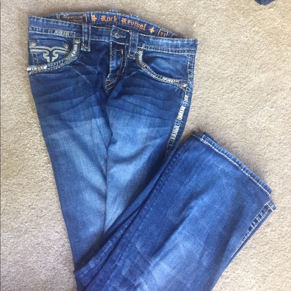 Rock Revival men's jeans 👖 boot cut