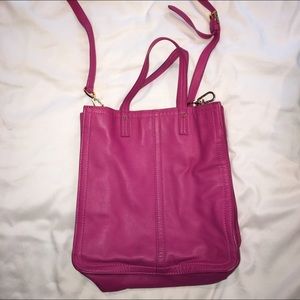 Pink Tory Burch tote