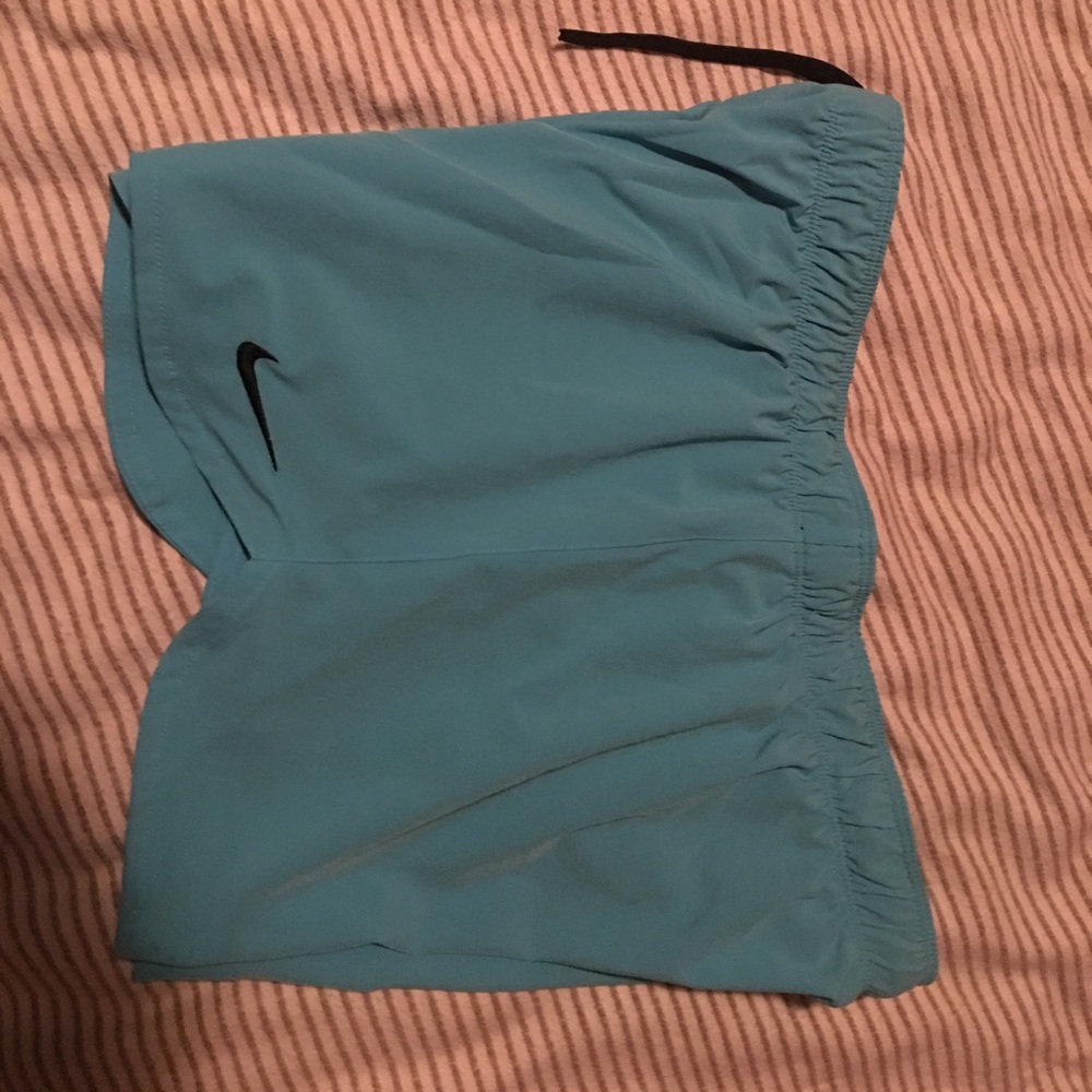 Nike running shorts with built in compressions
