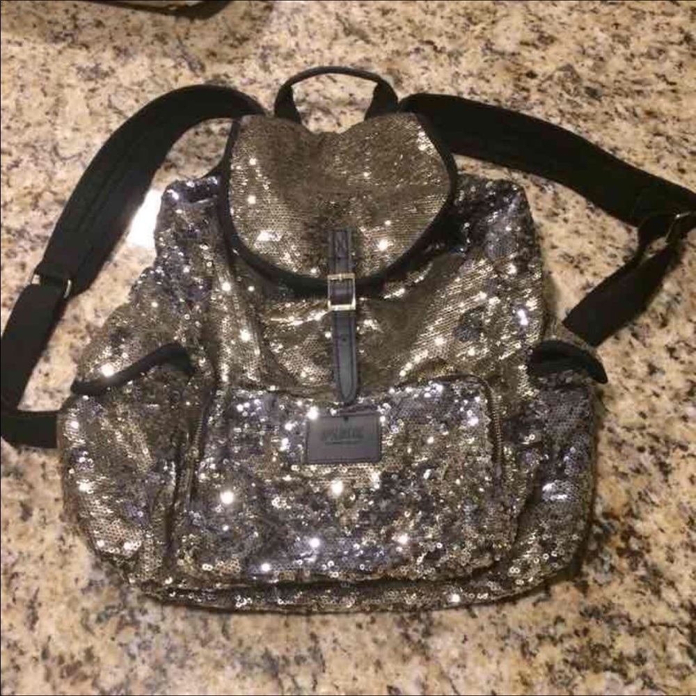Victoria's Secret Pink sequins backpack