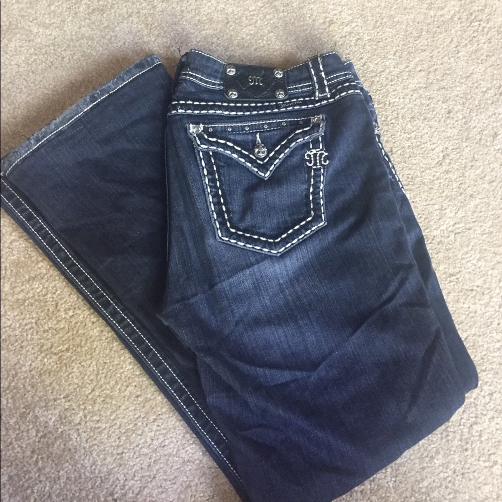 Black Miss Me jeans (altered) Insean 31
