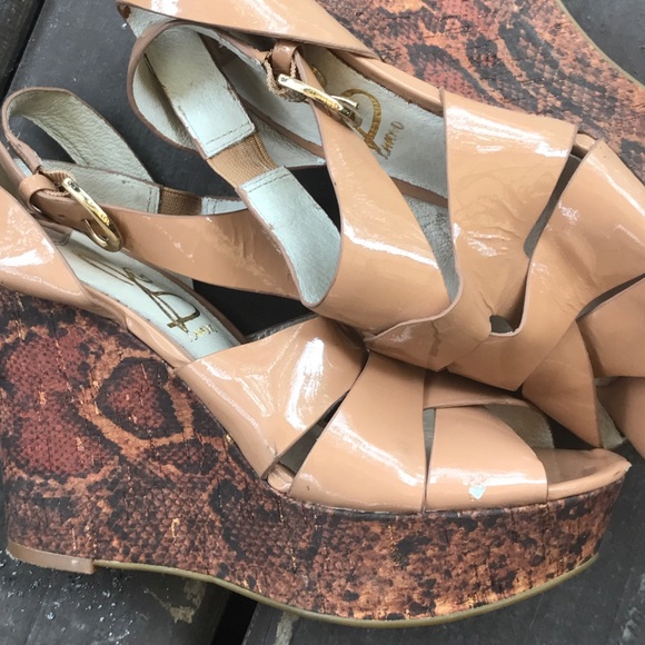 Joan&david wedges tan - Picture 2 of 4