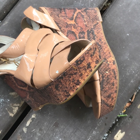 Joan&david wedges tan - Picture 3 of 4