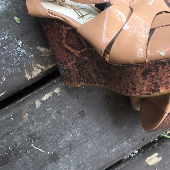 Joan&david wedges tan - Picture 4 of 4