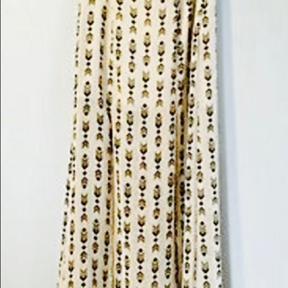 NEVER WORN - M slit MAXI SKIRT Tribal arrow print - Picture 3 of 4