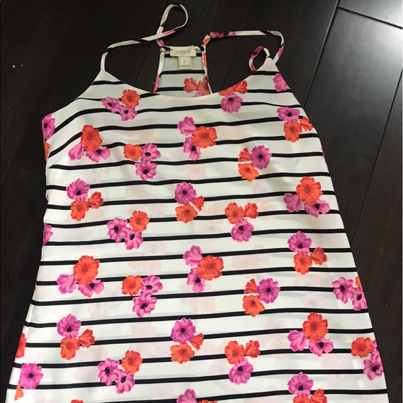 J. Crew Tops - Floral and striped tank J. Crew Tops - Floral and striped tank