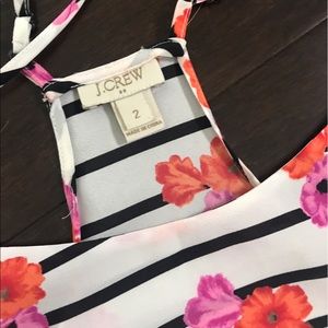 J. Crew Tops - Floral and striped tank J. Crew Tops - Floral and striped tank