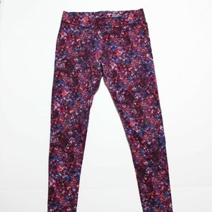 Aerie Purple Pink Spotted Dots Leggings