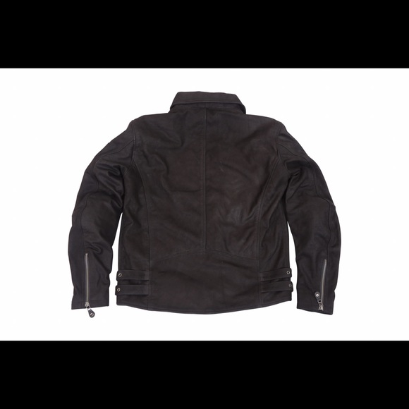 Leather jacket black - Picture 2 of 3