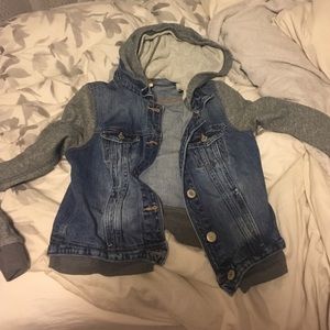 Denim American Eagle Hoodie!