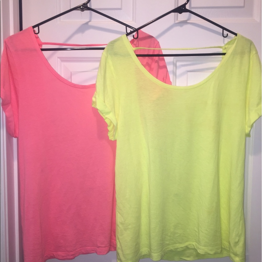 Victoria's Secret Open Back Tees