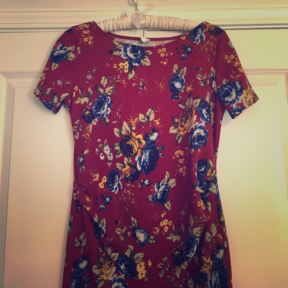 Poshmark Bodycon Floral Dress