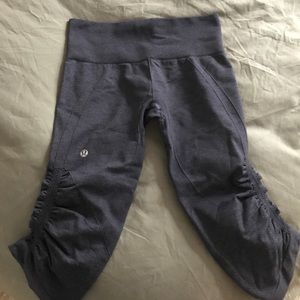 Cadet blue in the flow crop