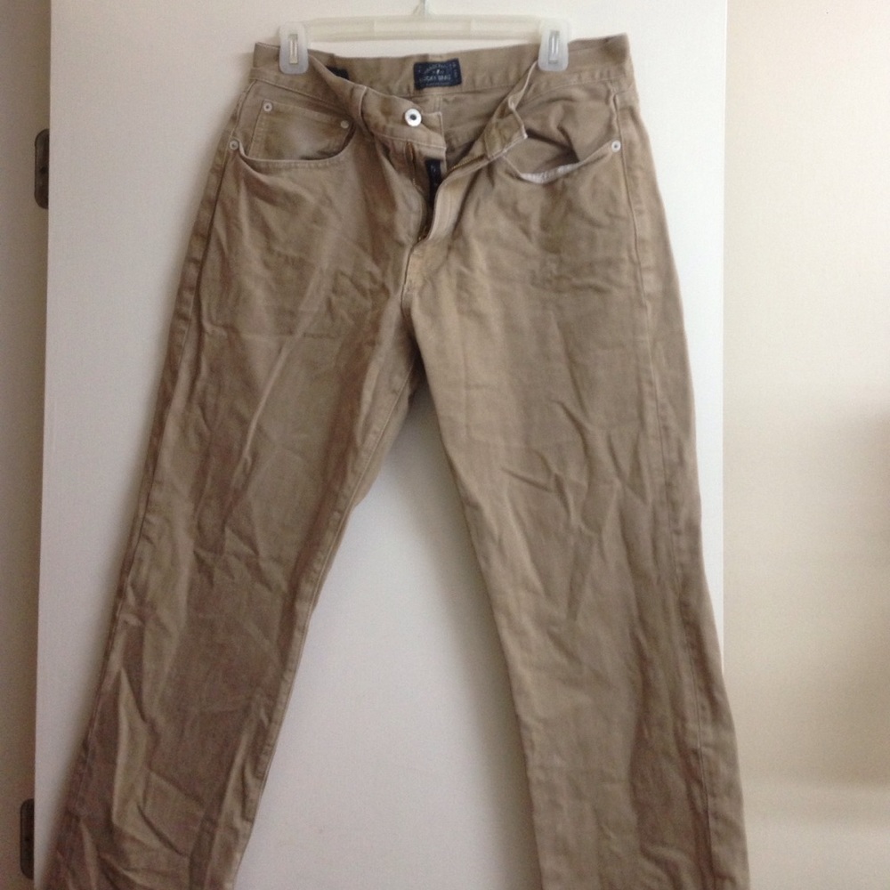 Khaki colored jeans- men's
