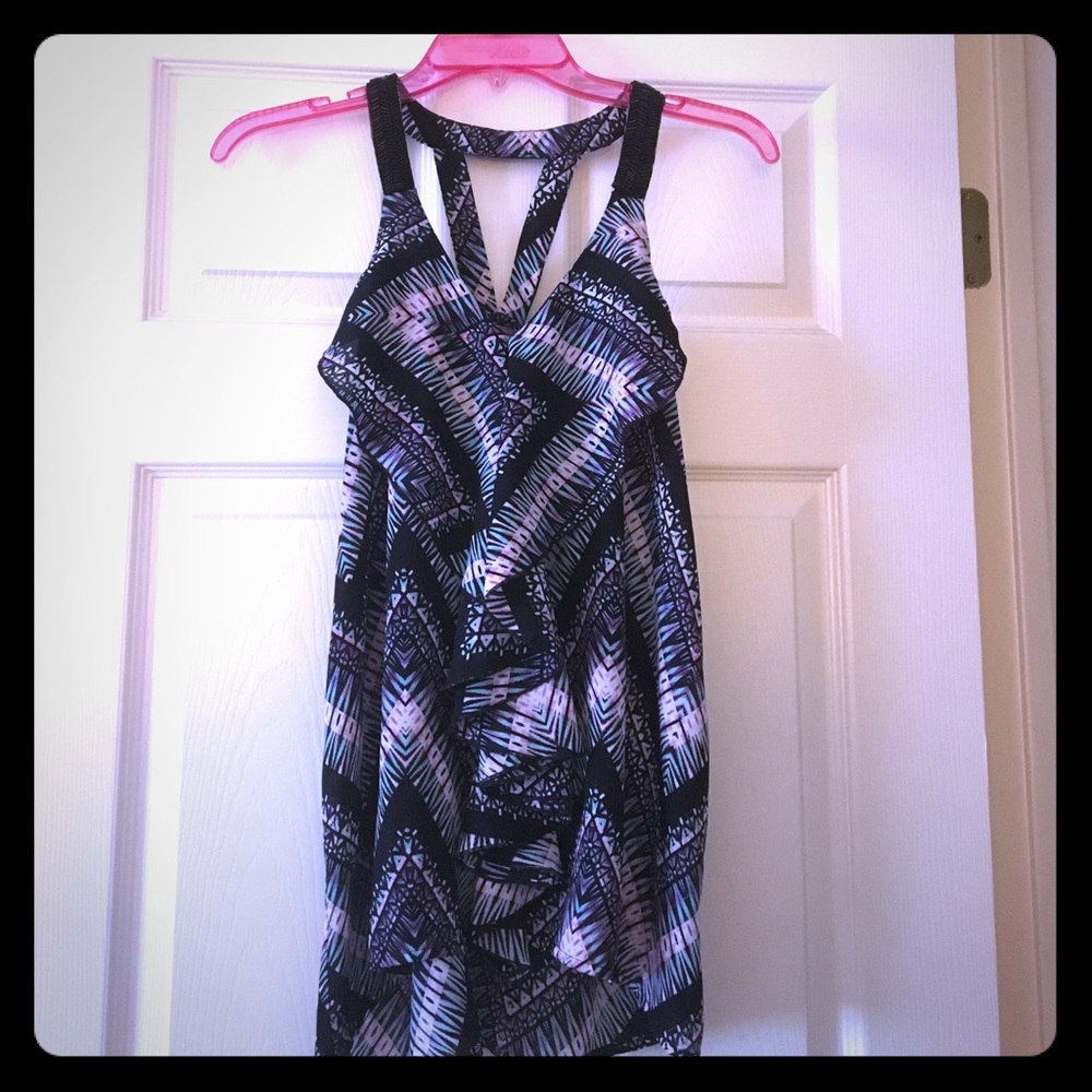 Ruffle Charlotte Russe top!