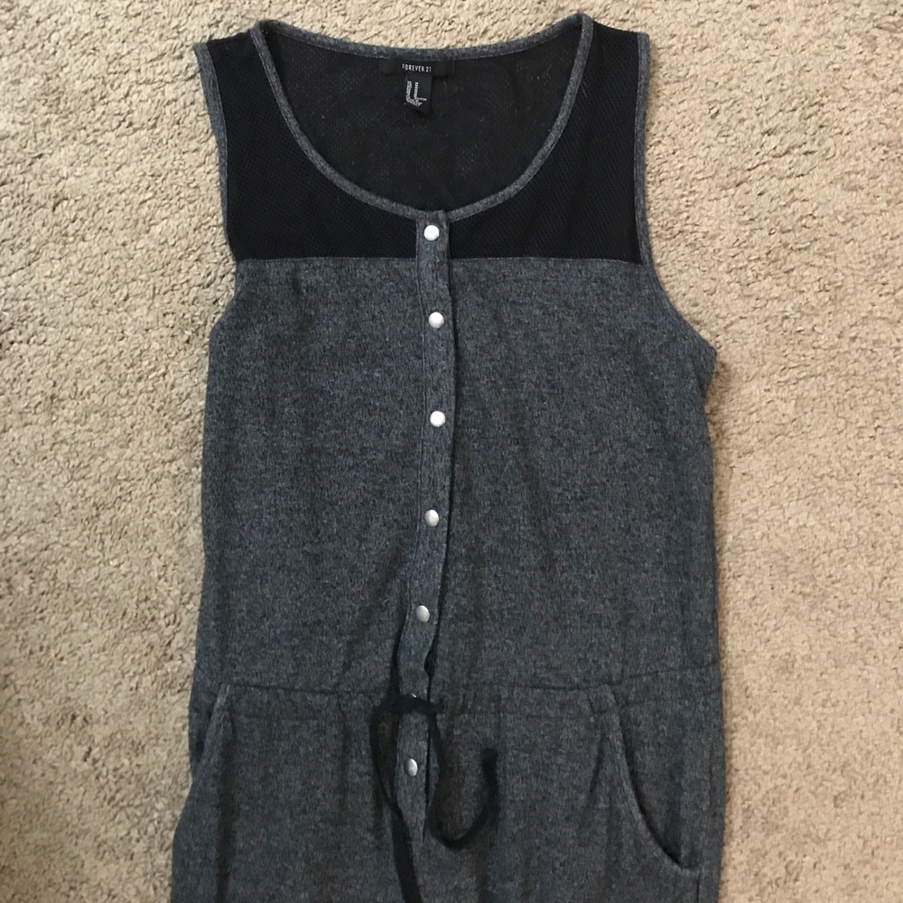 Grey Jumpsuit