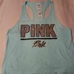 NWT VS bling crop top