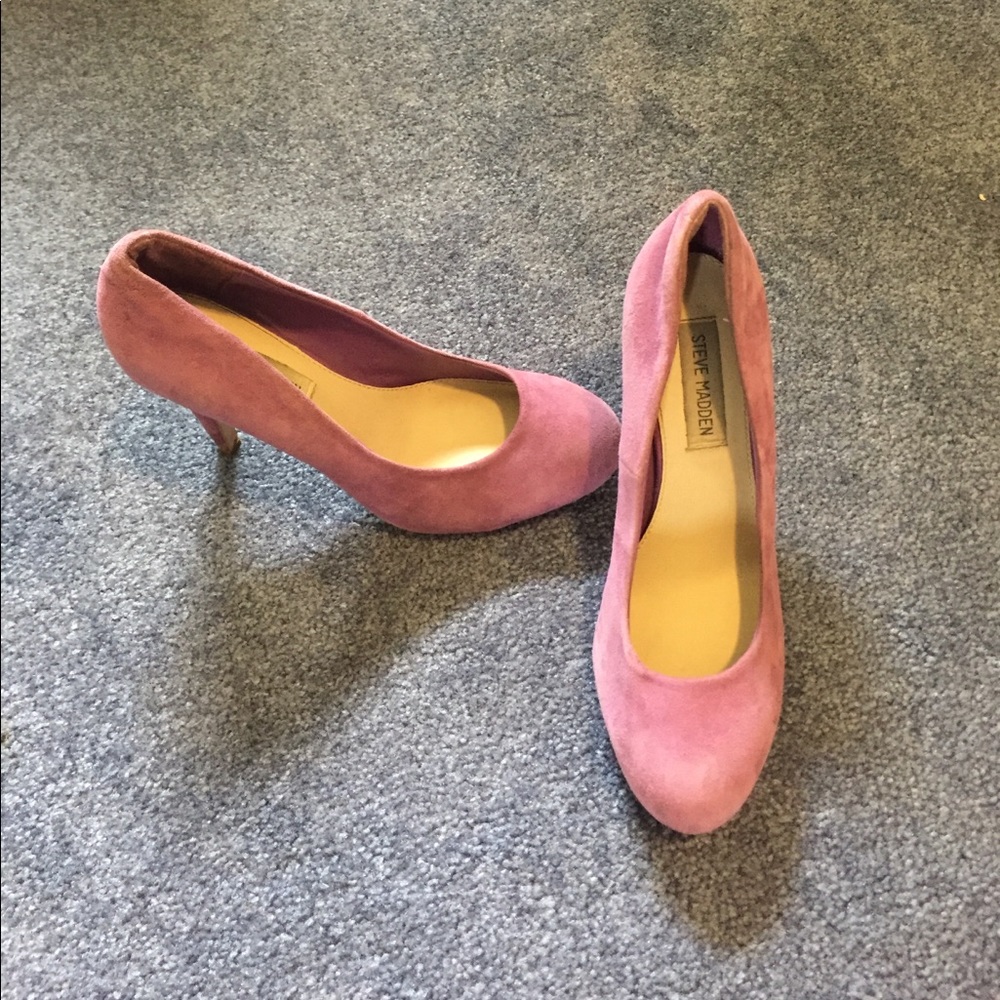 Purple Steve Madden Hugh Heels