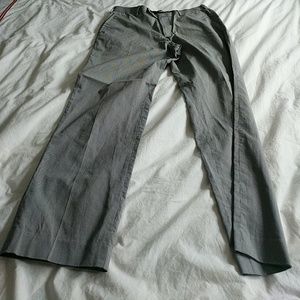 Uniqlo checkers pants