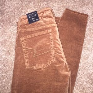 AEO Velvet jeggings