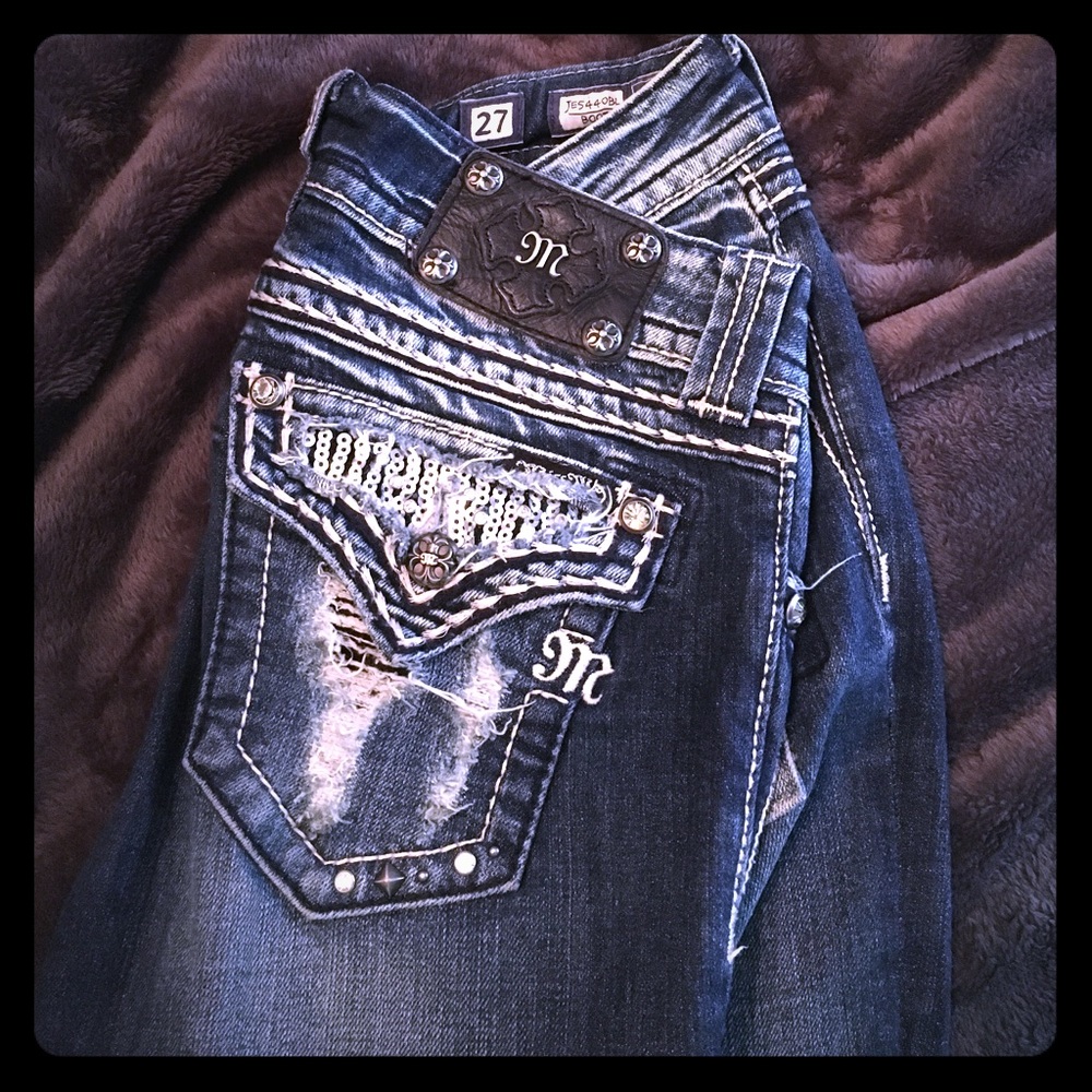 Size 27 Rare Miss Me Jeans- Buckle Exclusive